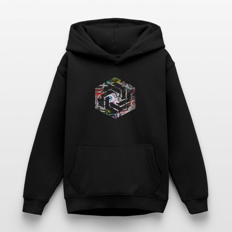 Hexagon-Programmierung Programmierer Codierung geometrisch Teenager Hoodie