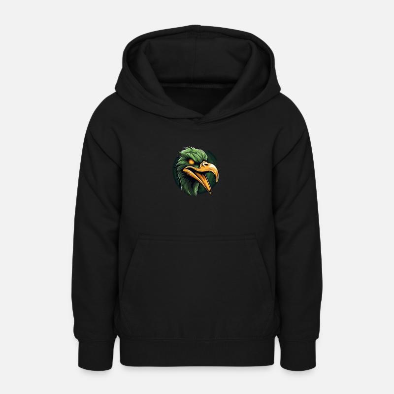 Adler Comic Art - Sweat à capuche Ado - noir