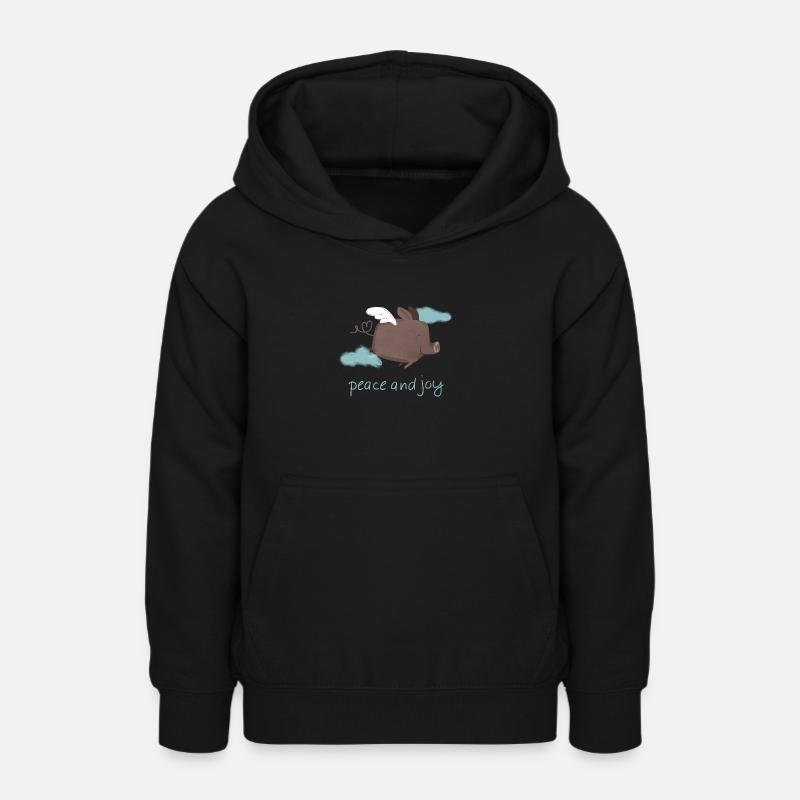 Ottilie pour la paix - Sweat à capuche Ado - noir