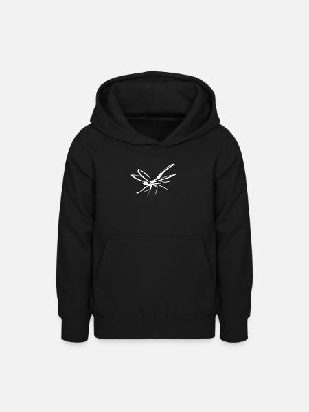Libelle Libellen - Teenager Hoodie - Schwarz