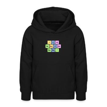 ich brauche Money - Chemische Elemente - Teenager Hoodie - Schwarz - Vorne - AI Model Teenager Male light (155cm)