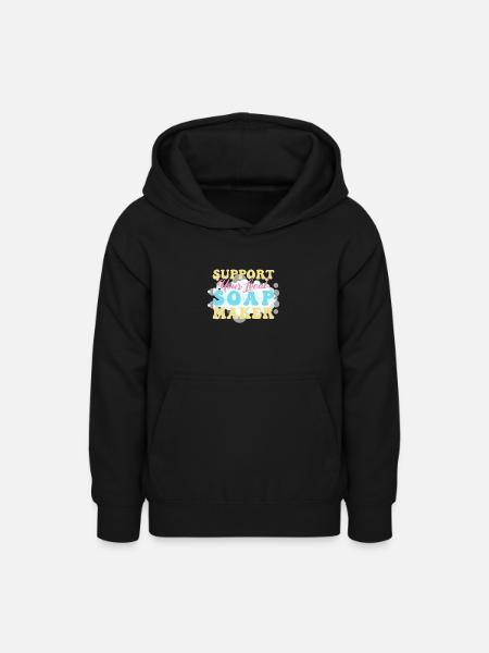 Seife Herstellen Handgemachte Seife - Teenager Hoodie - Schwarz