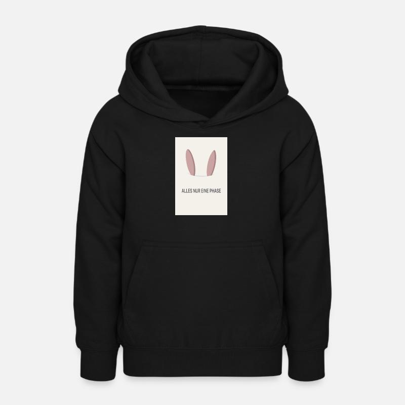 Ce n’est qu’une phase - Sweat à capuche Ado - noir