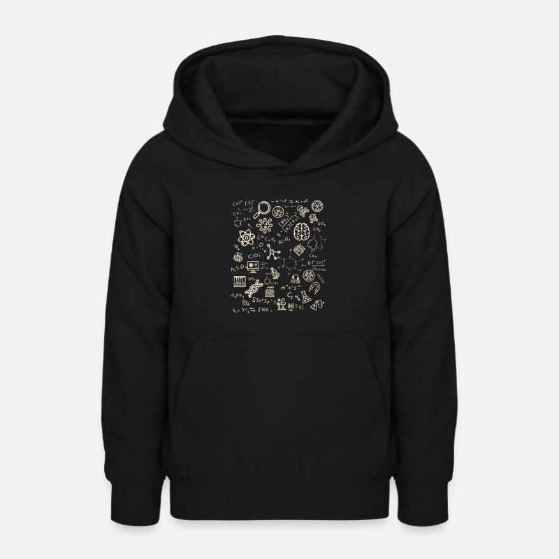 Cadeau de professeur de chimie scientifique - Sweat à capuche Ado - noir