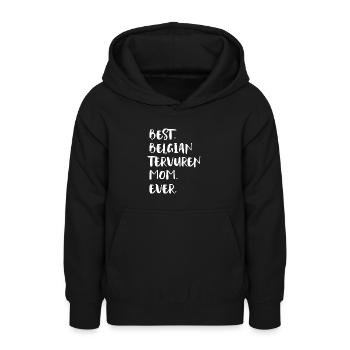 Belgian Tervuren - Teenager Hoodie - Schwarz - Vorne - AI Model Teenager Male light (155cm)