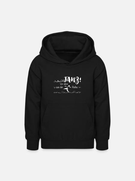 tanz - Teenager Hoodie - Schwarz