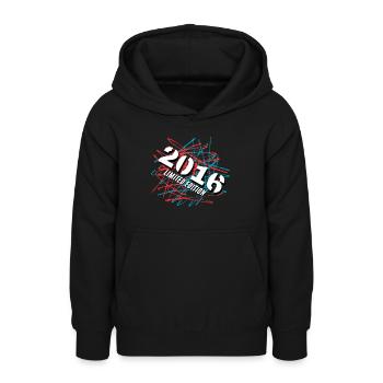 2016 Limited Edition - Teenager Hoodie - Schwarz - Vorne - AI Model Teenager Male light (155cm)