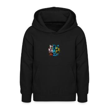 St. Pierre und Miquelon - Teenager Hoodie - Schwarz - Vorne - AI Model Teenager Male light (155cm)