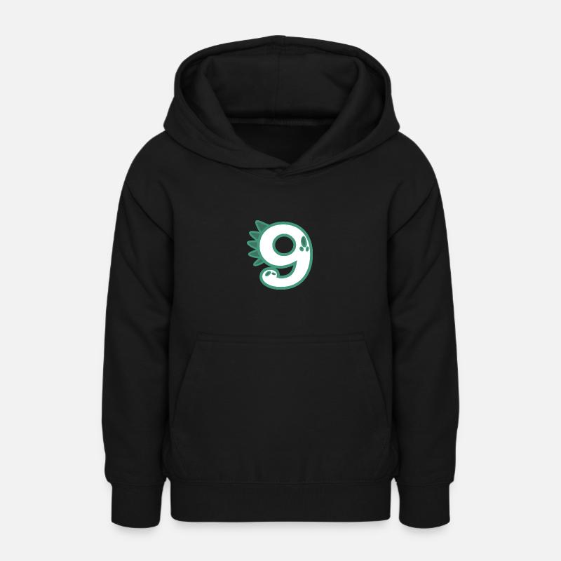 Numéro 9 - Sweat à capuche Ado - noir