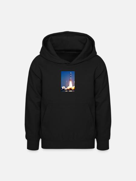 Rocket Launch - Teenager Hoodie - Schwarz