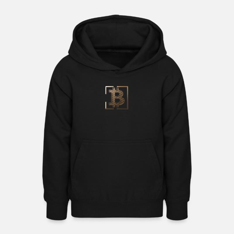 BTC Logo - Sweat à capuche Ado - noir