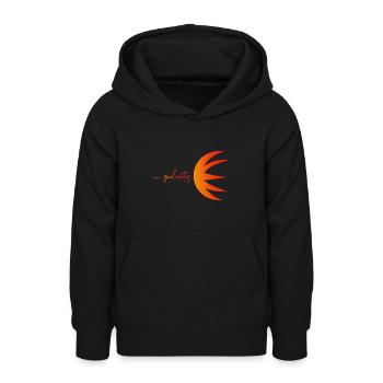 Chemise d’âme sœur - Sweat à capuche Ado - noir - Devant - AI Model Teenager Male light (155cm)