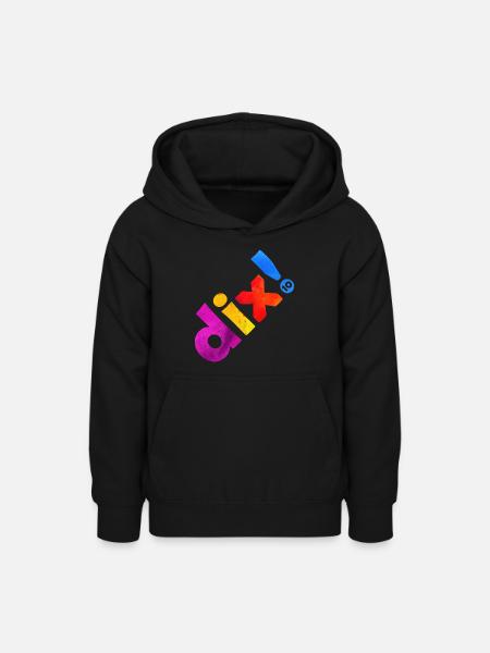 DIX 10 ANS 10E ANNIVERSAIRE - Sweat à capuche Ado - noir