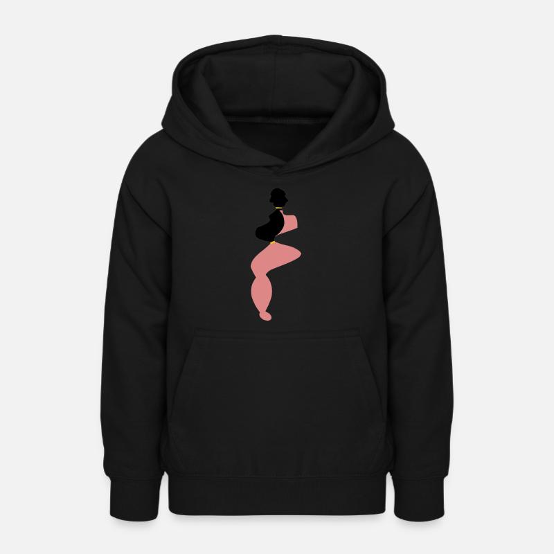 Beau - Sweat à capuche Ado - noir