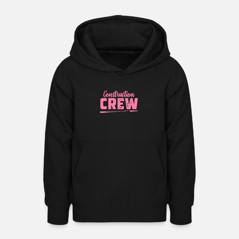 Chantier - Sweat à capuche Ado - noir