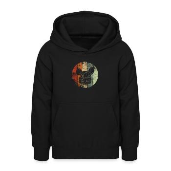 Schwein - Teenager Hoodie - Schwarz - Vorne - AI Model Teenager Male light (155cm)