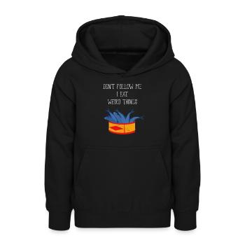 Surströmming Scandinavie Suède Viking - Sweat à capuche Ado - noir - Devant - AI Model Teenager Male light (155cm)