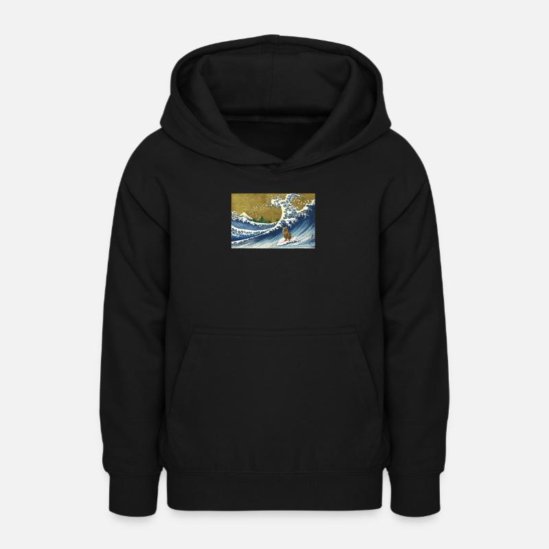 Quokka - Sweat à capuche Ado - noir