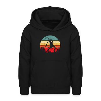 Scooter Stunt Tretroller Geschenkidee - Teenager Hoodie - Schwarz - Vorne - AI Model Teenager Male light (155cm)
