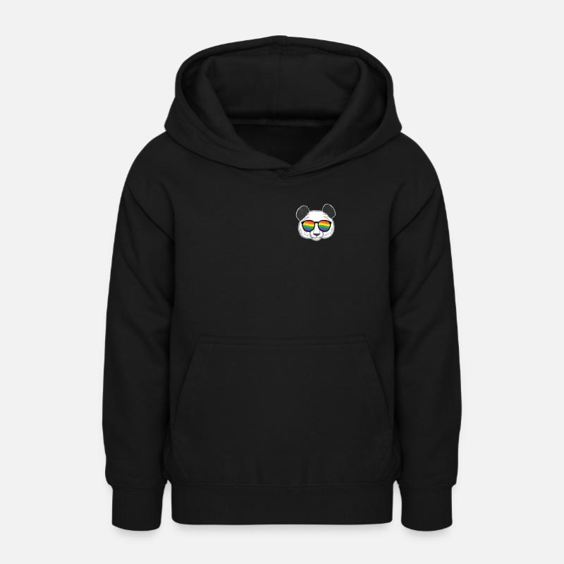 LGBT - Sweat à capuche Ado - noir