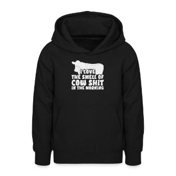 Kuh Kühe Rind Milchvieh Landwirtin Bäuerin Vieh - Teenager Hoodie - Schwarz - Vorne - AI Model Teenager Male light (155cm)