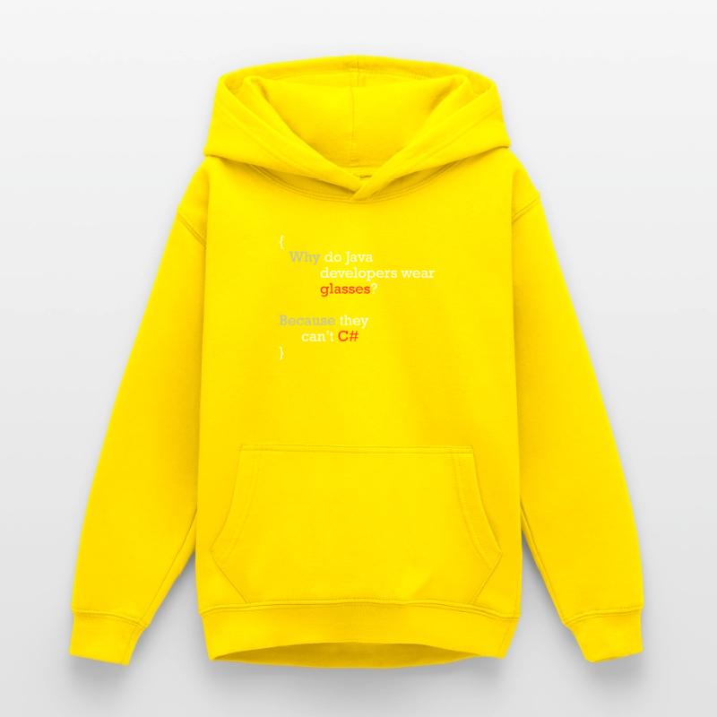 C# Programmeur blague Coder C Sharp Sweat à capuche Ado