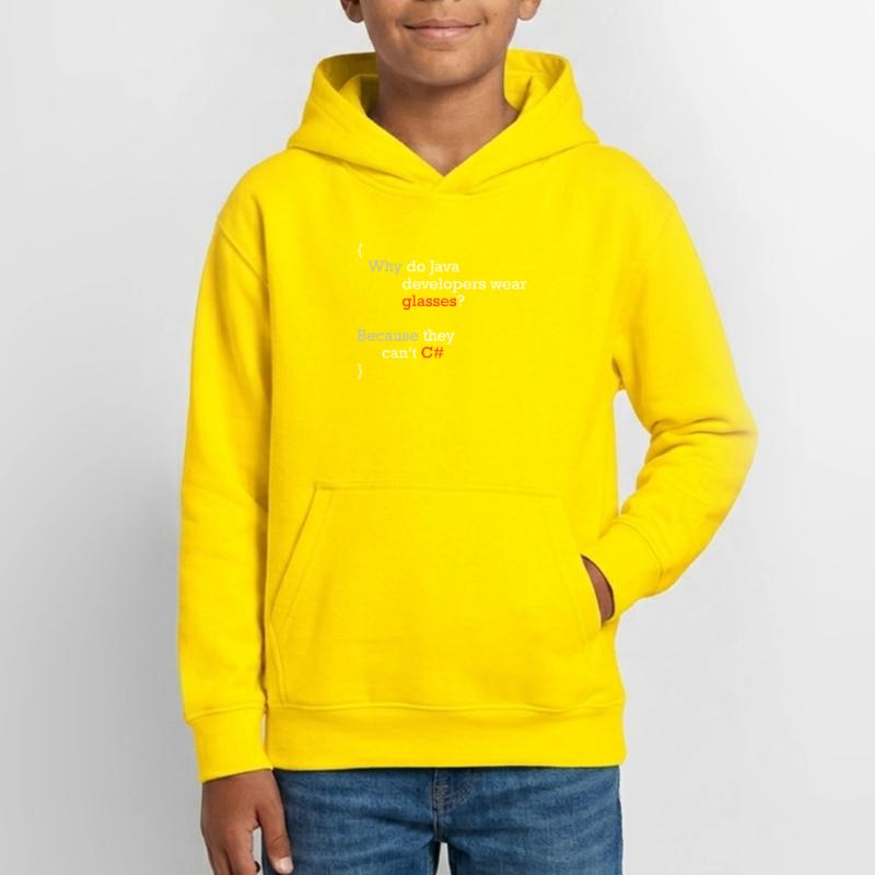 C# Programmeur blague Coder C Sharp Sweat à capuche Ado
