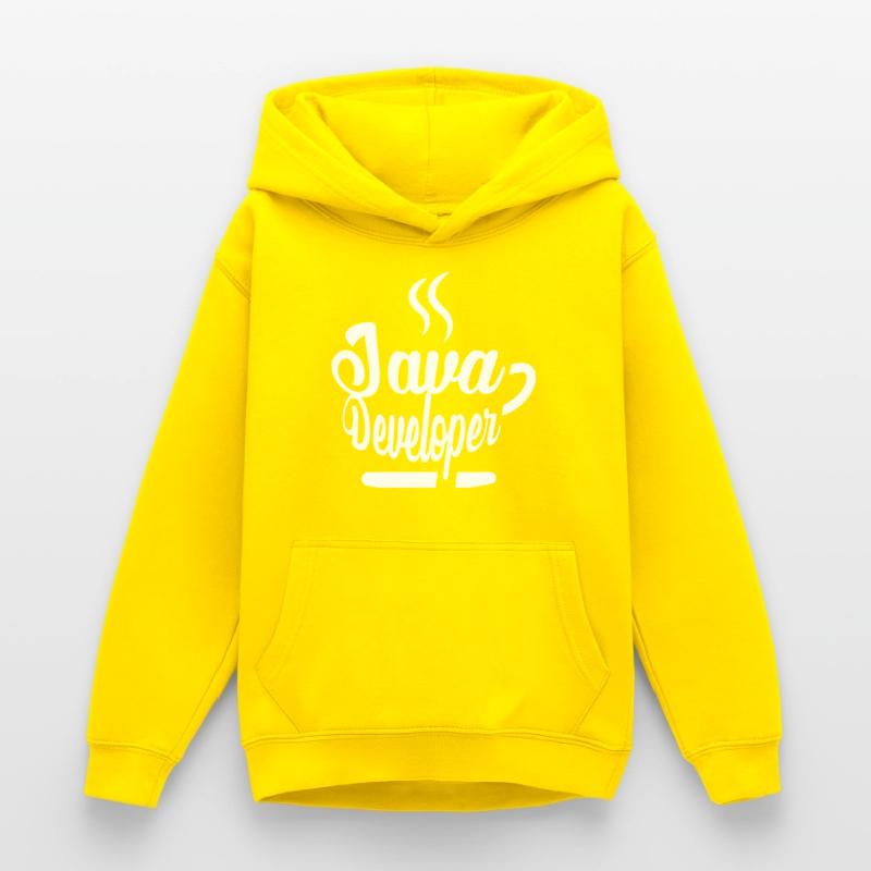 Java Developer Coffee Kaffee Teenager Hoodie