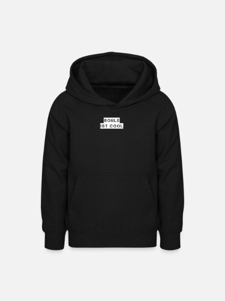 Boule - Boule ist cool - Teenager Hoodie - Schwarz