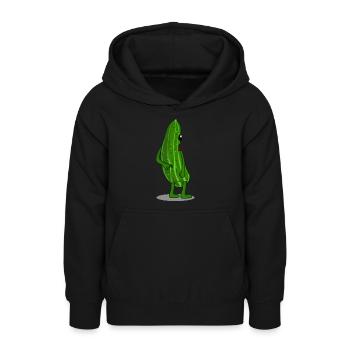 Reingeschaut Gurke Reingeguckt - Teenager Hoodie - Schwarz - Vorne - AI Model Teenager Male light (155cm)