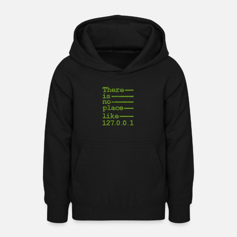 Programmeur - Sweat à capuche Ado - noir