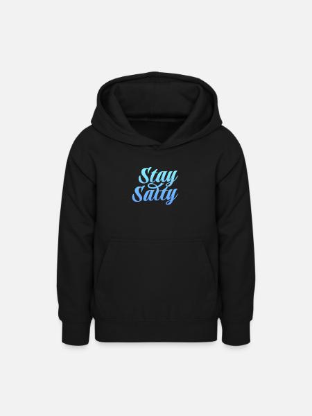 Strand - Teenager Hoodie - Schwarz