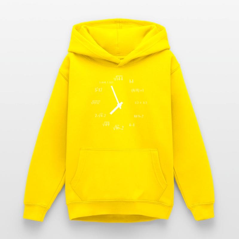 Math Meme Math Equation Joke Math Clock Teenager Hoodie
