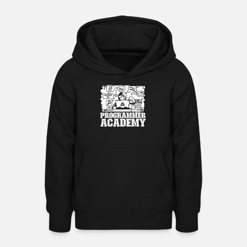 Programmer Coder Software Developer - Teen Hoodie - black