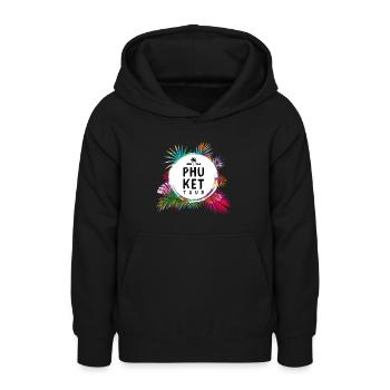 Phuket Tour Bunt - Teenager Hoodie - Schwarz - Vorne - AI Model Teenager Male light (155cm)