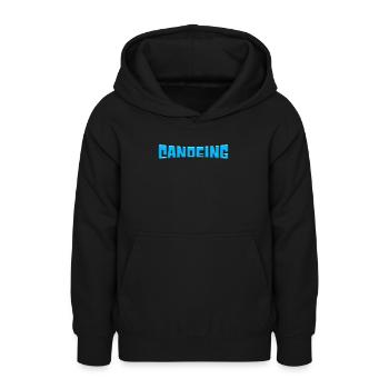 Canoe - Teen Hoodie - black - Front - AI Model Teenager Male light (155cm)