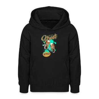Sneakers Sneakerliebe Turnschuh Spruch - Teenager Hoodie - Schwarz - Vorne - AI Model Teenager Male light (155cm)