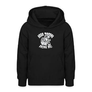 Aqua Tofana Boire Mystère Fan Potion Boisson - Sweat à capuche Ado - noir - Devant - AI Model Teenager Male light (155cm)