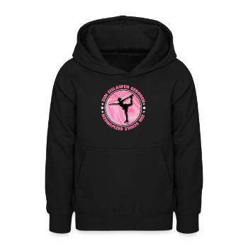Eislaufen - Teenager Hoodie - Schwarz - Vorne - AI Model Teenager Male light (155cm)