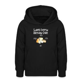 Super Cheesy Birthday Party Natal Day Cheese - Teen Hoodie - black - Front - AI Model Teenager Male light (155cm)