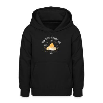 Super Cheesy Birthday Party Natal Day Cheese - Teen Hoodie - black - Front - AI Model Teenager Male light (155cm)