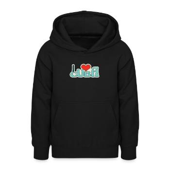 Latino Cuban Cuba Baseball - Teenager Hoodie - Schwarz - Vorne - AI Model Teenager Male light (155cm)