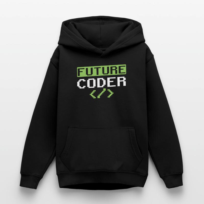 Code du programmeur de codage du futur codeur Sweat à capuche Ado