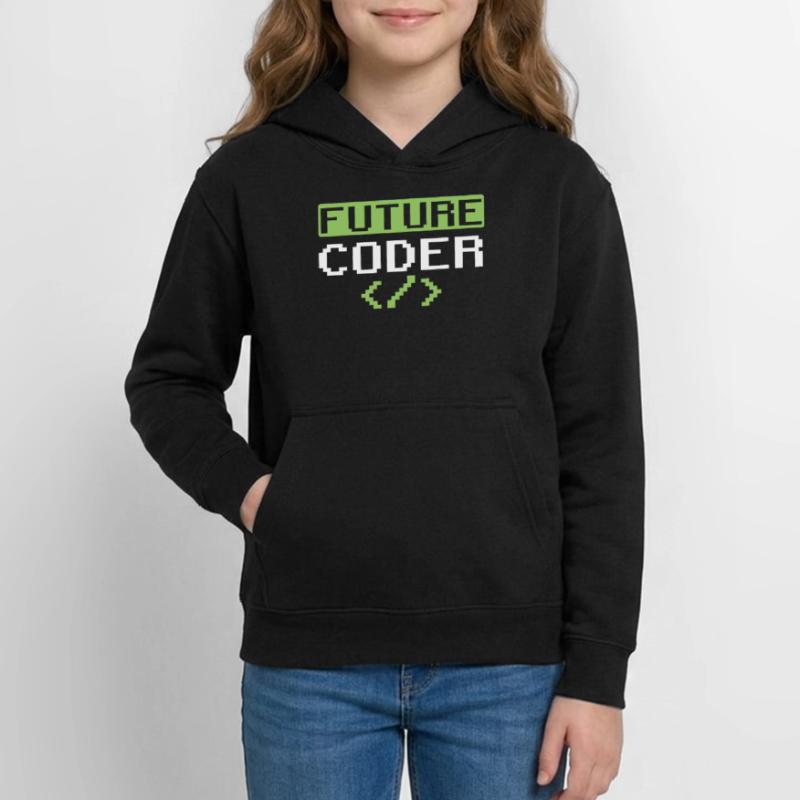 Zukünftiger Coder Coding Programmierer Code Teenager Hoodie