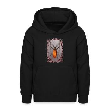 Bugs-Beetles, Maikäfer, Enoplocerus Armillatus - Teenager Hoodie - Schwarz - Vorne - AI Model Teenager Male light (155cm)