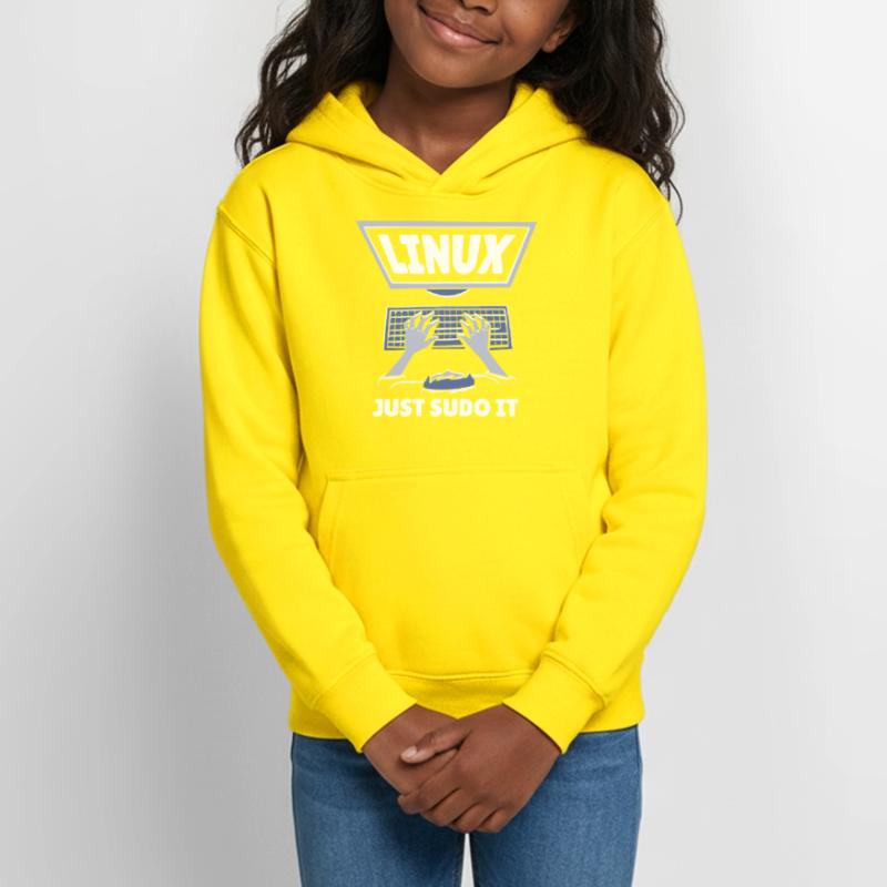 Logiciel Linux Programme de programmation Open Source Sweat à capuche Ado