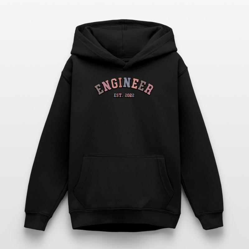 Engineer Brain Mechanical Engineering Electrical Engineering Math Teen Hoodie