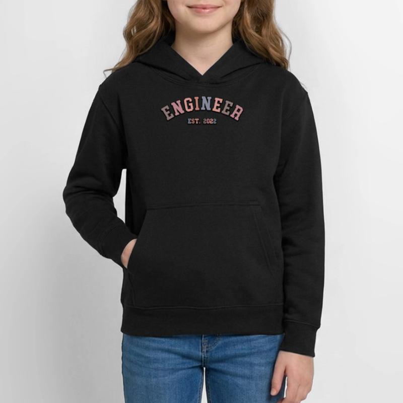 Engineer Brain Mechanical Engineering Electrical Engineering Math Teen Hoodie