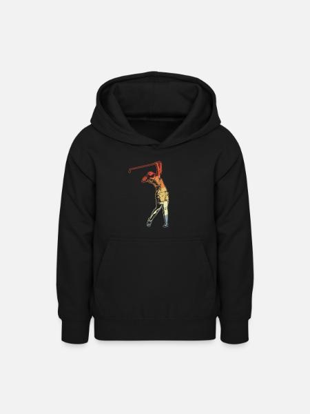 Golferin - Teenager Hoodie - Schwarz