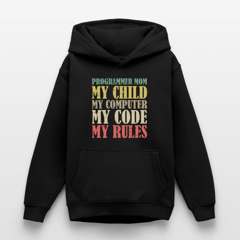 Développeur Coder Programmeur Mama Sweat à capuche Ado